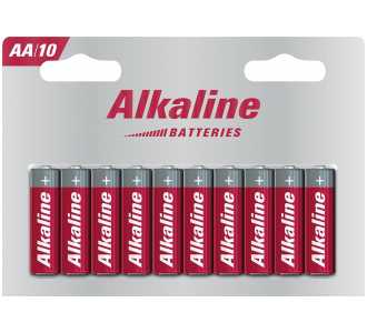 VARTA Alkaline Batteries AA 10er Blister 1st price