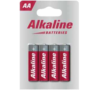 VARTA Alkaline Batteries AA 4er Blister 1st price