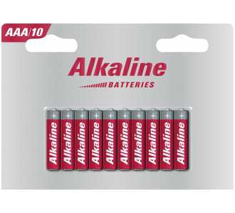 VARTA Alkaline Batteries AAA 10er Blister 1st price