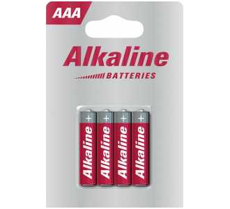 VARTA Alkaline Batteries AAA 4er Blister 1st price