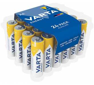 VARTA Batterie Energy AA 24er Box
