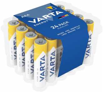 VARTA Batterie Energy AAA 24er Box