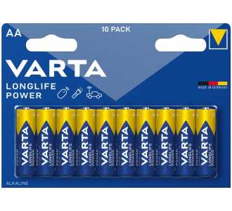 VARTA Batterie High Energy 10x AA 2900mAh