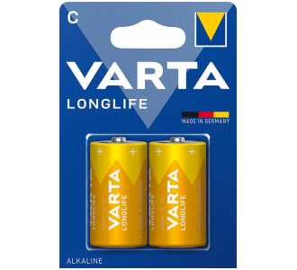 VARTA Batterie LONGLIFE C 2er Blister