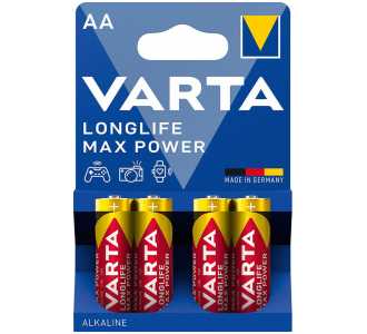 VARTA Batterie LONGLIFE Max Power AA 4er Blister
