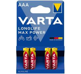 VARTA Batterie LONGLIFE Max Power AAA 4er Blister