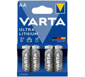VARTA Batterie Professional Lithium AA Blister a 4 Stück