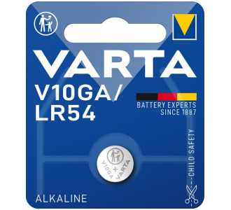 VARTA Electronics Alkali V10GA 1erBli., 1,5V