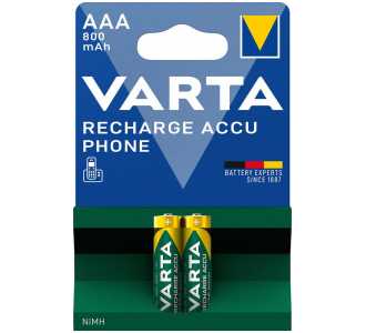VARTA Phonepower Accu T398 Mico/AAA/HR03,800mAh