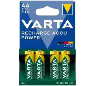 VARTA Power Accu R2U Mignon AA, HR06, 2100 mAh