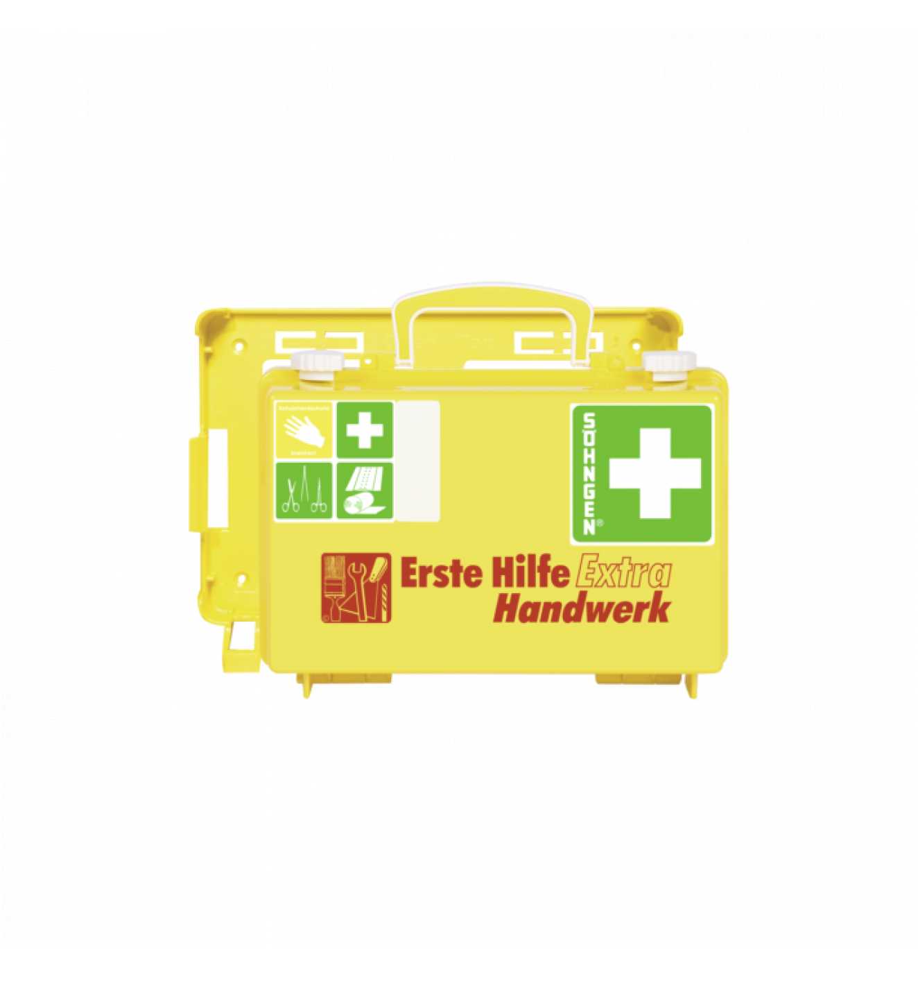 Söhngen Erste-Hilfe-Koffer QUICK-CD Extra + Handwerk, gelb, DIN