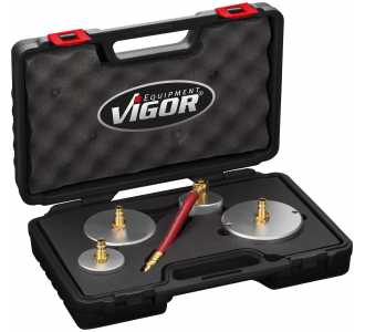 VIGOR Adapter für Bremswartungssysteme, Anzahl Werkzeuge: 4