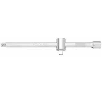 VIGOR Schiebestück / Adapter, Vierkant hohl 12,5 mm (1/2"), Vierkant massiv 10 mm (3/8"), 40 mm