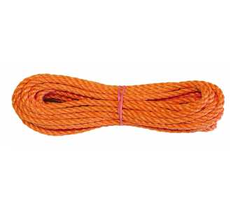 Vormann PP-Seil gedreht, orange 8 mm x 20 m