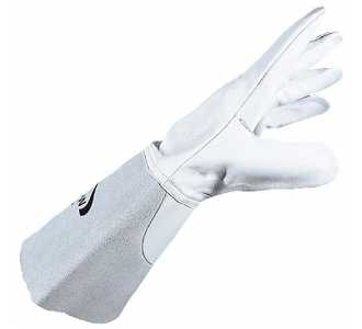 Hitzeschutzhandschuhe bis 500 °C, 5-Fingerhandschuh, Hitzeschutz-Handschuhe, Handschuhe, Arbeitsschutz und Sicherheit, Laborbedarf