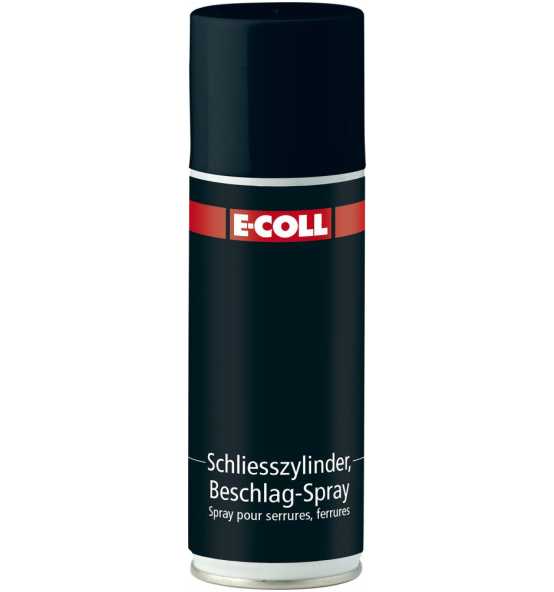 E-COLL Schließzylinder- und Beschlagspray 200 ml - bei