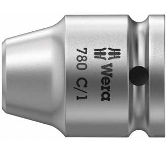 Wera 780 C 1/2"-Verbindungsteile, 780 C/1-S x 1/4" x 35 mm