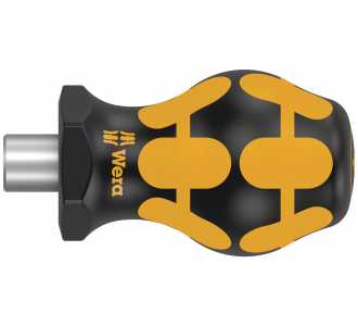 Wera 809/1 ESD Stubby Bits-Handhalter, mit Sprengring, 1/4" x 54 mm