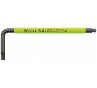 Wera 950 SPKS Multicolour, zöllig, BlackLaser, 3/32" x 56 mm