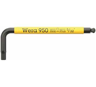 Wera 950 SPKS Multicolour, zöllig, BlackLaser, 5/32" x 71 mm