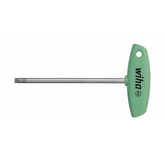 Wiha Stiftschlüssel mit Quergriff TORX PLUS mattverchromt 10IP x 126 mm (26954)