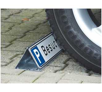 SafetyMarking Parkbegrenzung für Parkplatzschild Stahl verzinkt